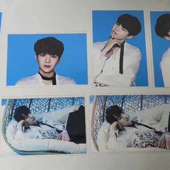 [BUNJANG] BTS Wings Tour Mini Photocard Suga Set / 방탄소년단 bts 슈가 포카 양도 윙콘 윙즈 미니포카