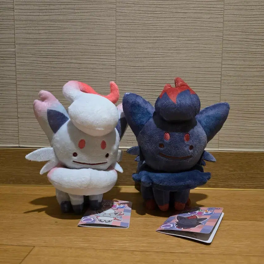 [BUNJANG] Pokemon Metamon Transform Plush Set (Zoroark, Hisuian Zoroark) / 포켓몬스터 변신 메타몽 봉제 인형조로아, 히스이조로아 세트