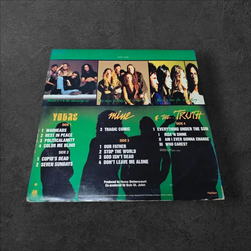 [BUNJANG] Extreme 3rd Album 2LP Vinyl / Extreme - 익스트림 3집 LP 2LP