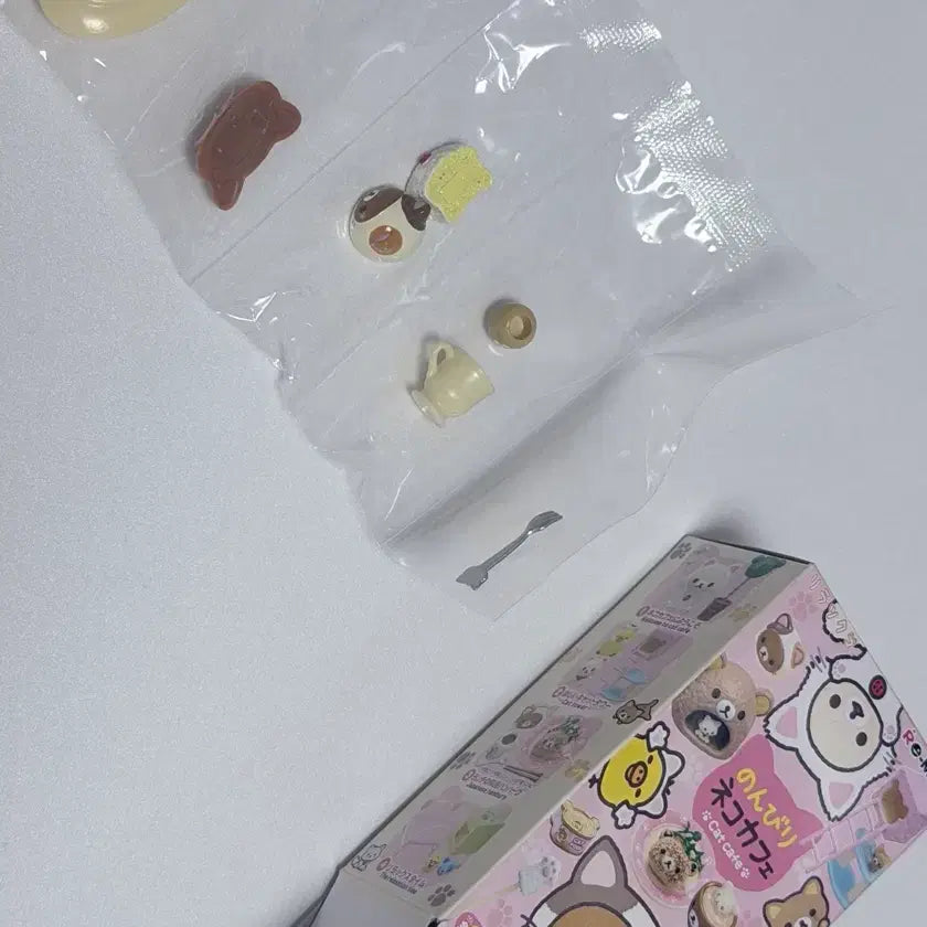 [BUNJANG] Rilakkuma Lazy Cat Cafe Cake Set / [새상품] 리락쿠마 리멘트 한가로운 고양이 카페 케이크