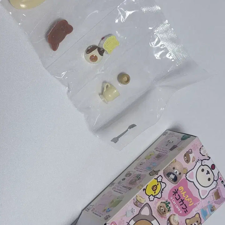 [BUNJANG] Rilakkuma Lazy Cat Cafe Cake Set / [새상품] 리락쿠마 리멘트 한가로운 고양이 카페 케이크