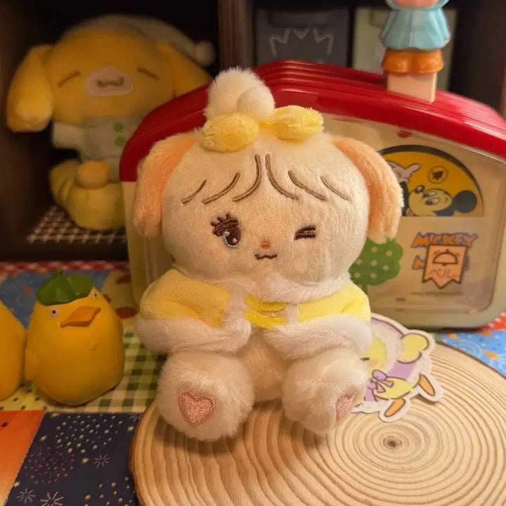 [BUNJANG] Mikko Soufflé Cape Mascot Doll Keychain / 미코 Mikko 수플레 릴아라모드 망토 마스코트 인형 키링