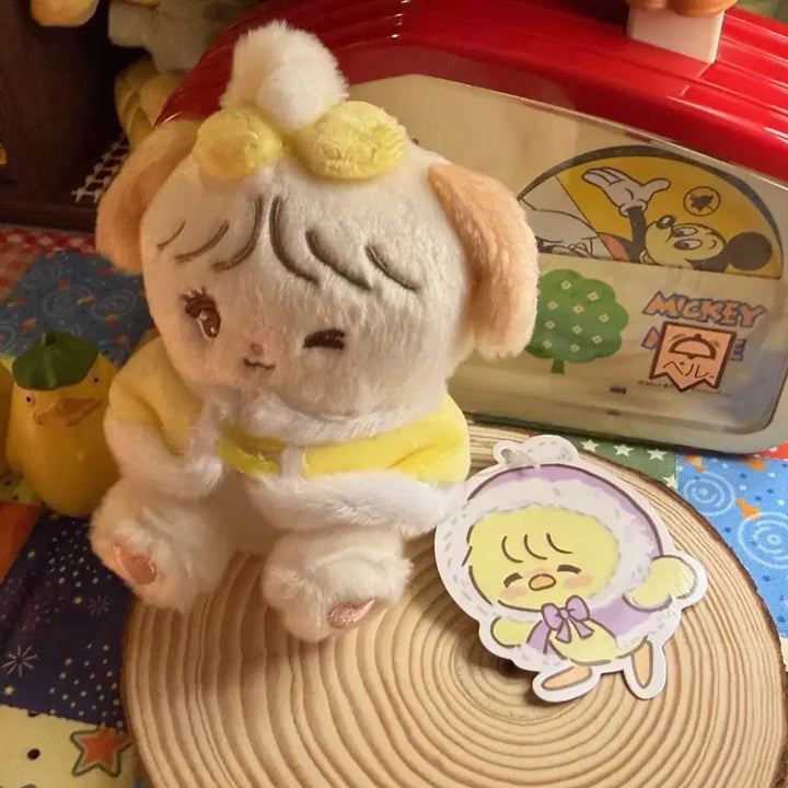 [BUNJANG] Mikko Soufflé Cape Mascot Doll Keychain / 미코 Mikko 수플레 릴아라모드 망토 마스코트 인형 키링
