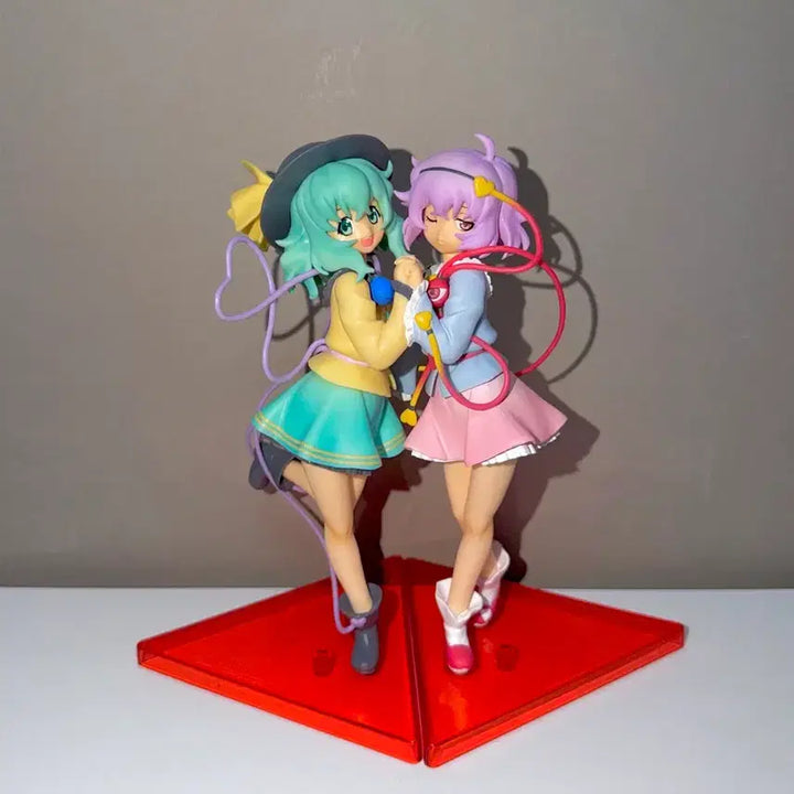 [BUNJANG] Touhou Project Koishi Komeiji &amp; Satori Figure (Rare) / 동방 프로젝트 코메이지 코이시 &amp; 사토리 피규어 / 희귀매물