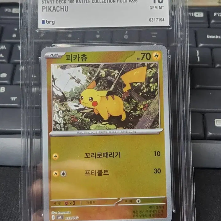 [BUNJANG] Pokemon Card Pikachu Raichu Mirror BRG10 Bundle Set / 포켓몬카드 백덱 피카츄 라이츄 미러 brg10 일괄