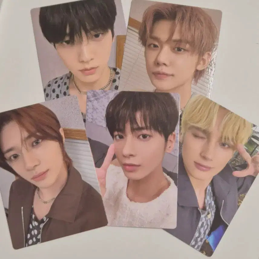[BUNJANG] TXT Support Rod Photocard Bundle Set / 투바투 응원봉 포카 일괄