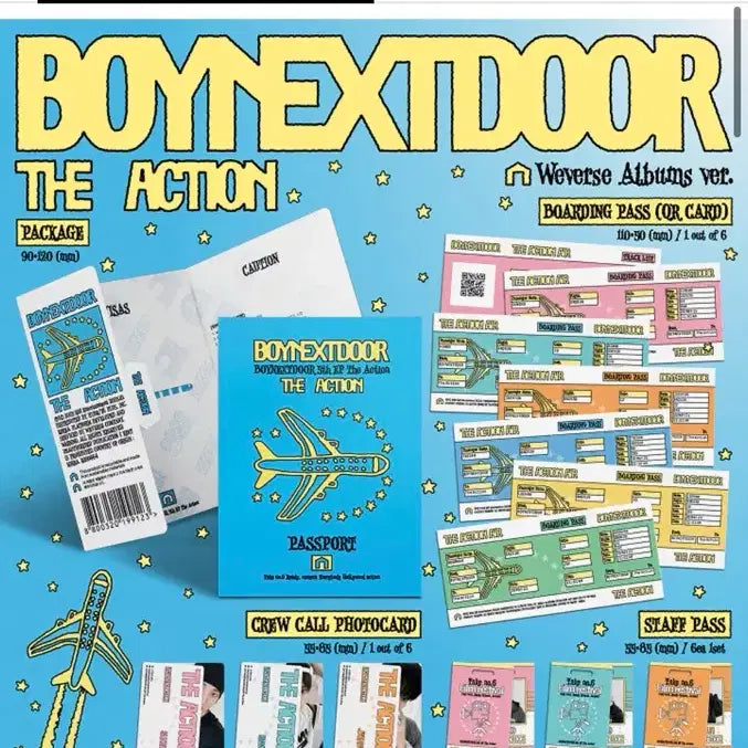 [BUNJANG] BOYNEXTDOOR 5th EP [The Action] Weverse Album / 보이넥스트도어 5th EP [The Action] 위버스 앨범