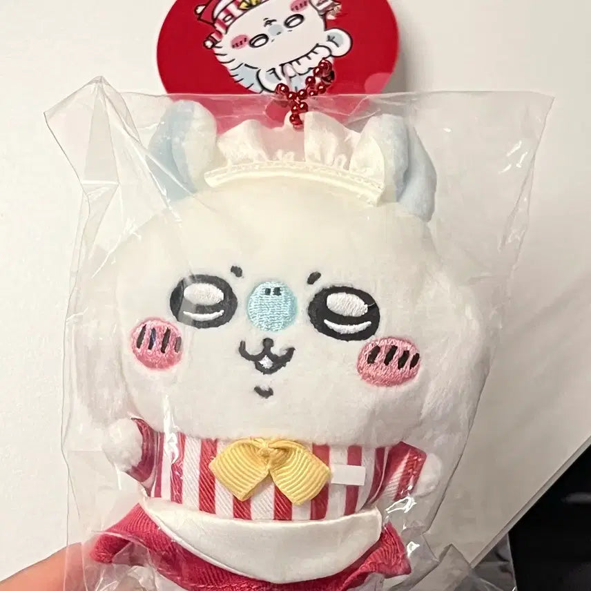 [BUNJANG] Chiikawa Momonga Restaurant Mascot Plush (Sealed) / 치이카와 모몽가 레스토랑 마스코트 미개봉 판매