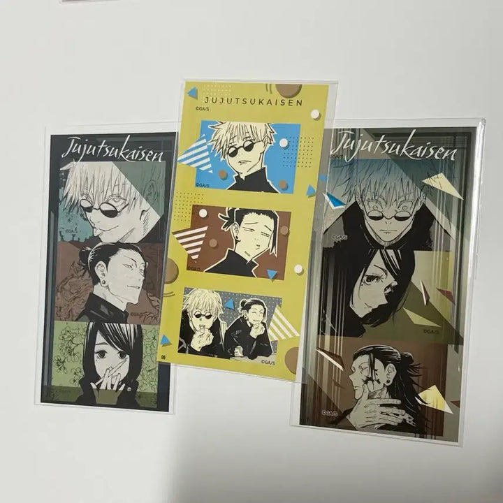 [BUNJANG] Jujutsu Kaisen: Hidden Inventory / Premature Death Original Art Sticker Set (Sashisu) / 주술회전 회옥옥절 원화 스티커 세트 (사시스)