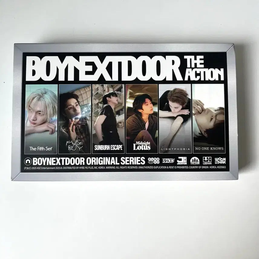 [BUNJANG] BOYNEXTDOOR 5th EP [The Action] Frame Ver. Myung Jae Hyun / BOYNEXTDOOR 5집 EP [The Action] 프레임 ver. 명재현