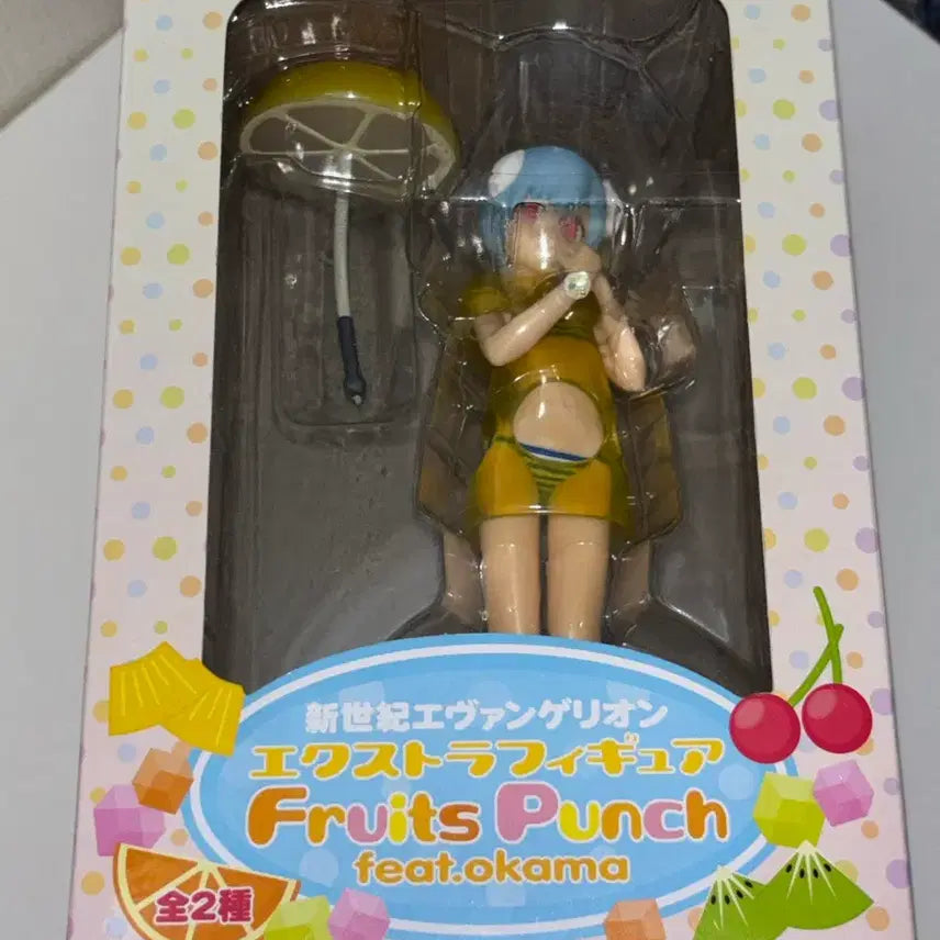[BUNJANG] Ray Fruits Figure / 급전 에반게리온 피규어 레이 후르츠펀치 피규어 고전 미소녀