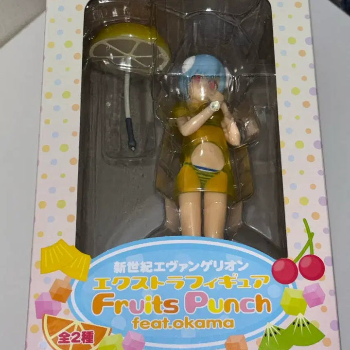 [BUNJANG] Ray Fruits Figure / 급전 에반게리온 피규어 레이 후르츠펀치 피규어 고전 미소녀