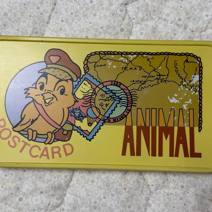 [BUNJANG] 1990s Vintage Animal Bingo Tin Case / 1990 중후반 추정 고전문구 동물 빙고 게임