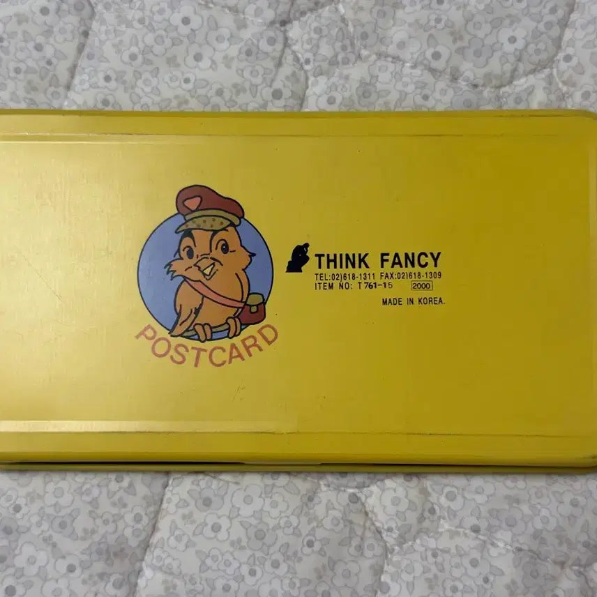 [BUNJANG] 1990s Vintage Animal Bingo Tin Case / 1990 중후반 추정 고전문구 동물 빙고 게임