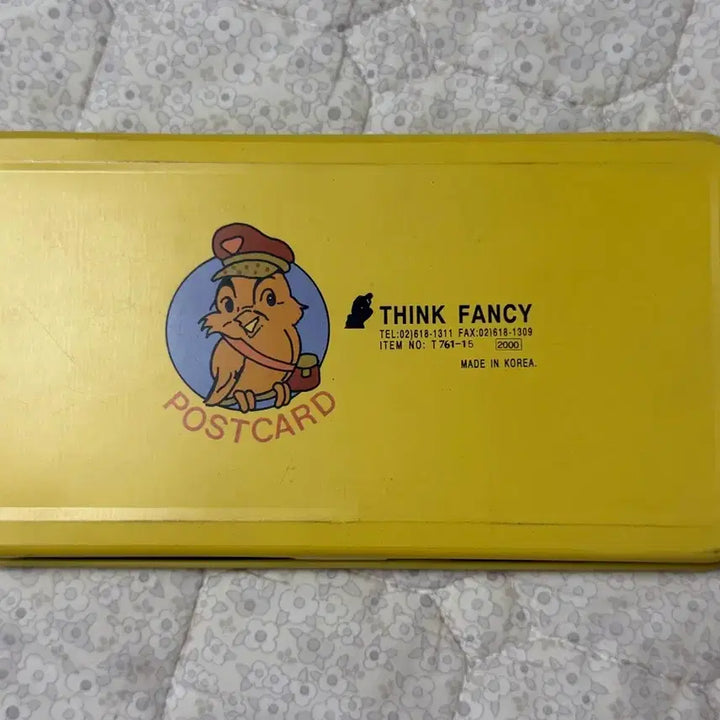 [BUNJANG] 1990s Vintage Animal Bingo Tin Case / 1990 중후반 추정 고전문구 동물 빙고 게임