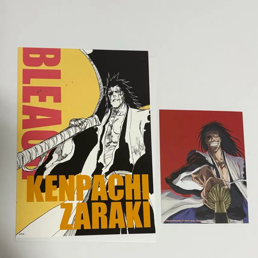 [BUNJANG] Bleach Kenpachi Art Card Exhibition Postcard / 블리치 켄파치 아트카드 전시회 엽서