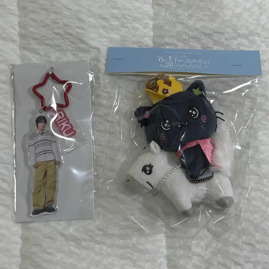 [BUNJANG] NCT WISH Riku "White Horse Idol" Acrylic Keyring (Japan Fanmeeting Goods) / (미개봉현물) 엔시티위시 nct wish 일본팬미팅 백마돌 쿠리 리쿠키링