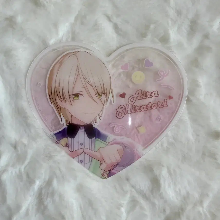 [BUNJANG] Ensemble Stars! 8th Anniversary Heart Clear Card Shiratori Aira / 앙스타 8주년 하트 클리어 카드 시라토리 아이라 알칼로이드 피쿠리아 아크릴