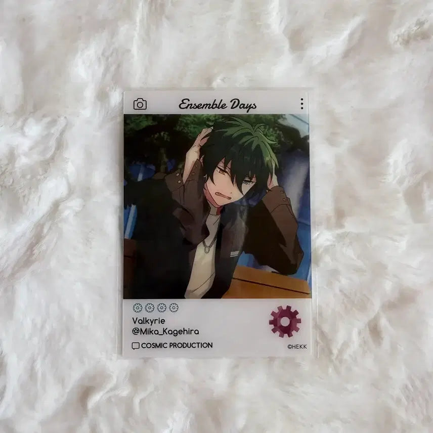 [BUNJANG] Ensemble Stars! Mika Kagehira Valkyrie Clear Card Set 2 / 앙스타 에모카 2탄 카게히라 미카 발키리 클리어카드 클카 인스타풍 카드