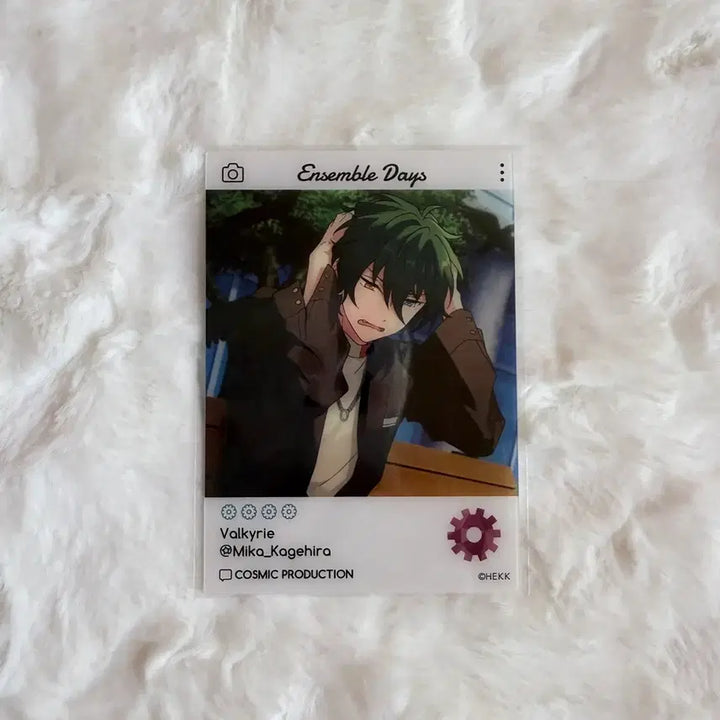 [BUNJANG] Ensemble Stars! Mika Kagehira Valkyrie Clear Card Set 2 / 앙스타 에모카 2탄 카게히라 미카 발키리 클리어카드 클카 인스타풍 카드
