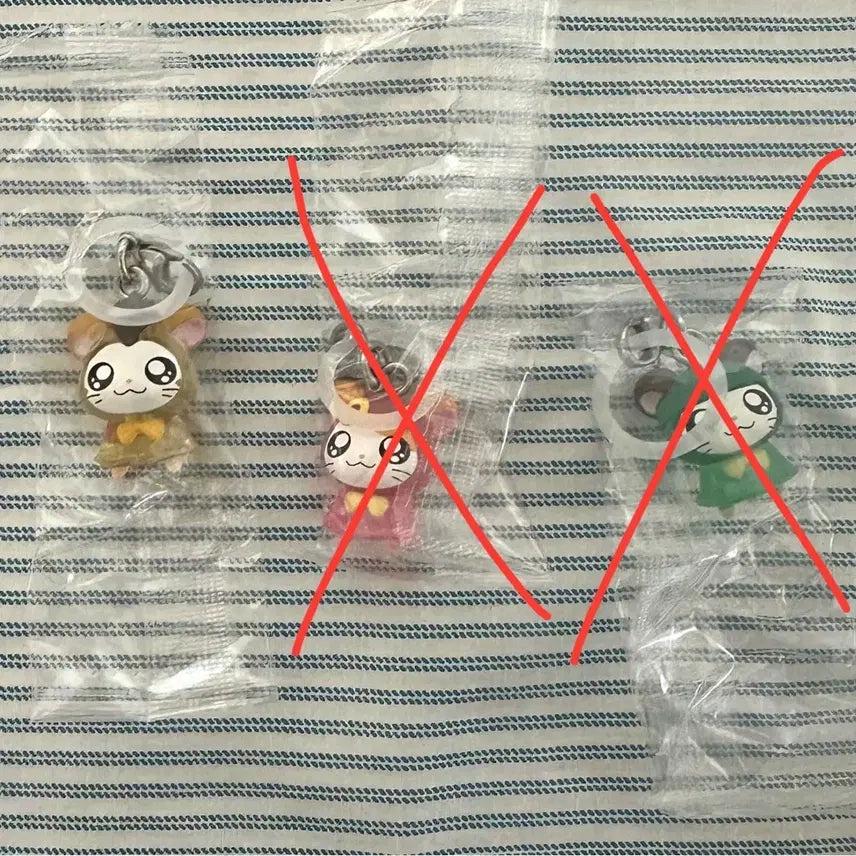 [BUNJANG] Hamtaro Mezushi Gacha Series 3 / 가챠 햄토리 메지루시 3탄