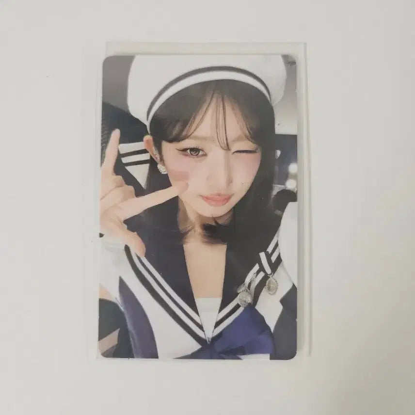 [BUNJANG] IVE Rei Wemusic Lucky Draw Photocard / 아이브 레이 위드뮤 럭키드로우 럭드 리바이브 포카 포토카드 마린룩