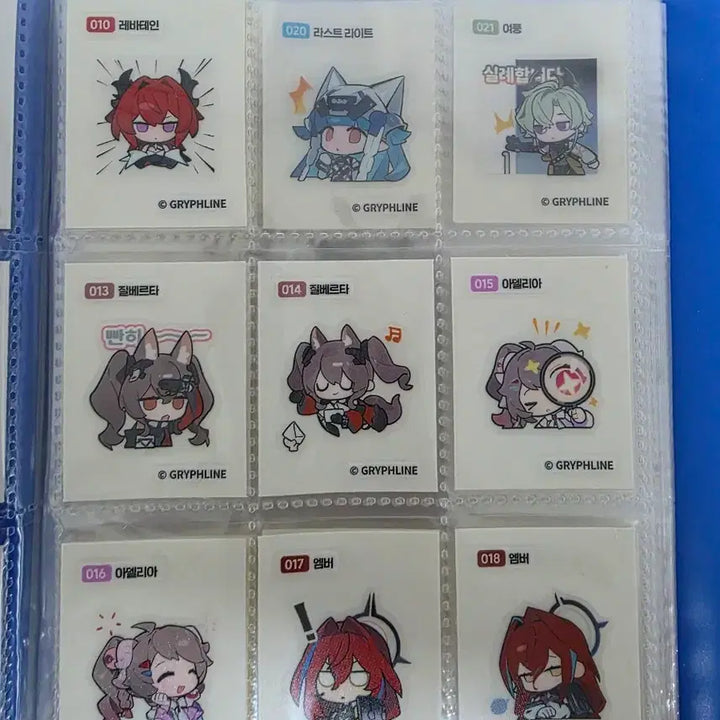 [BUNJANG] Arknights Endfield Sticker Collection Book Bundle Set / 명일방주 엔드필드 띠부씰 콜렉션 북 일괄