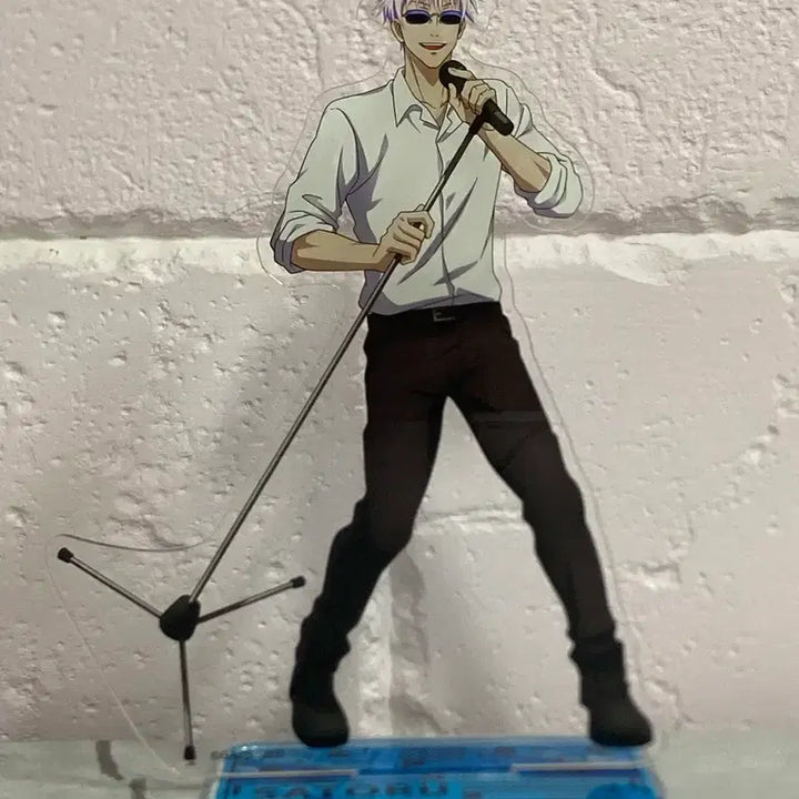 [BUNJANG] Jujutsu Kaisen Satoru Gojo Karaoke Acrylic Stand / 주술회전 고죠 사토루 노래방 아크릴 스탠드