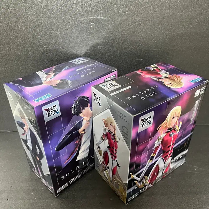 [BUNJANG] Solo Leveling Sung Jinwoo Cha Hae-in X-ROS Figure (Sealed) / 미개봉 나혼자만레벨업 성진우 피규어 차해인 피규어 엑스로스 피규어