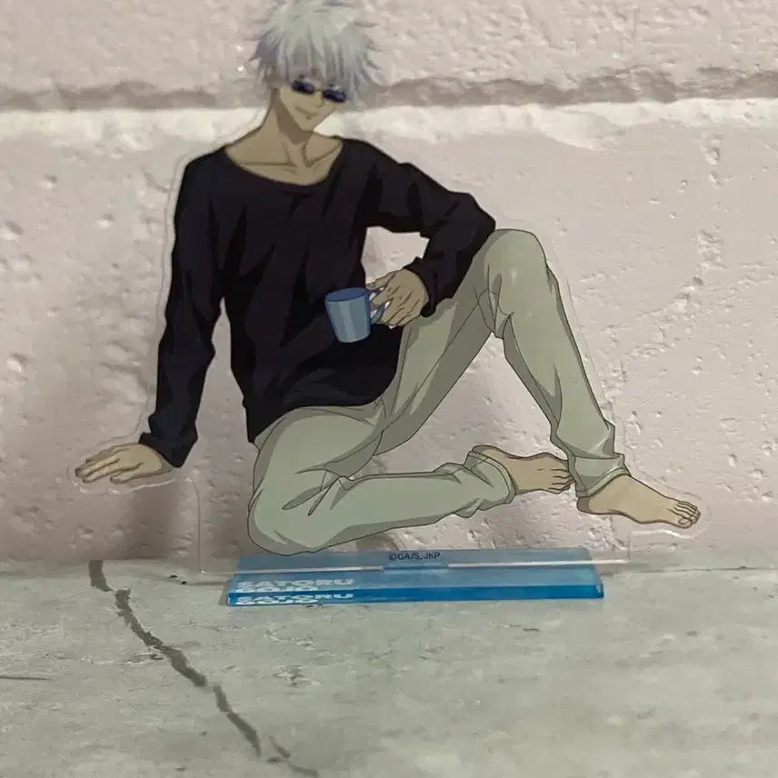 [BUNJANG] Jujutsu Kaisen Satoru Gojo Relax Acrylic Stand / 주술회전 고죠 사토루 릴렉스 휴식 아크릴 스탠드
