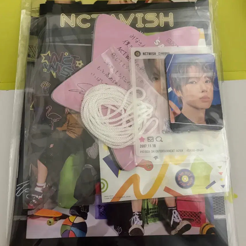 [BUNJANG] NCT WISH Japan Fanclub Sakuya Special Kit / 2026 엔시티 위시 일본 팬클럽 스페셜 키트(사쿠야)
