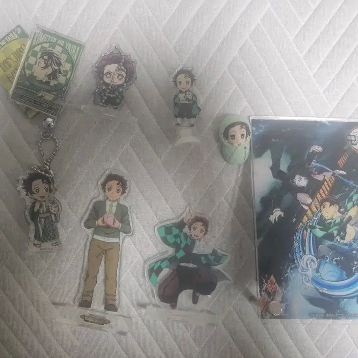 [BUNJANG] Demon Slayer Tanjiro Acrylic Stand Bundle Set / (일괄)귀멸의 칼날 탄지로 아크릴 스탠드 세트