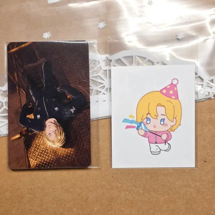 [BUNJANG] PLAVE Bambi Birthday Cookie Tin Case Set - Noah Lucky Draw Photocard &amp; Sticker / PLAVE 플레이브 십카페 밤비 생일쿠키 틴케이스- 노아 럭드포카,스티커