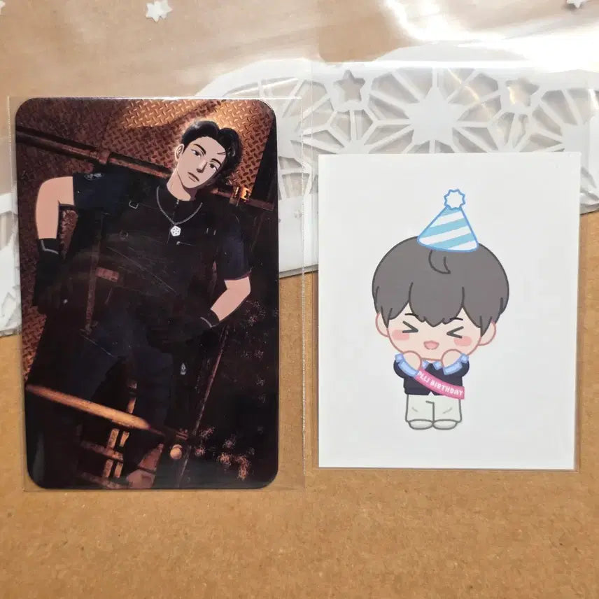 [BUNJANG] PLAVE Bambi Birthday Cookie Tin Case Bundle Set - Hamim Lucky Draw Photocard, Sticker / PLAVE 플레이브 십카페 밤비 생일쿠키 틴케이스- 하민 럭드포카,스티커