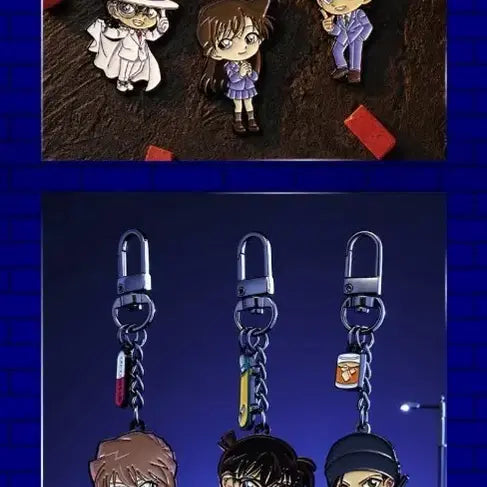 [BUNJANG] Detective Conan Random Keychain (Sealed) / 미개봉)명탐정 코난 랜덤 키링