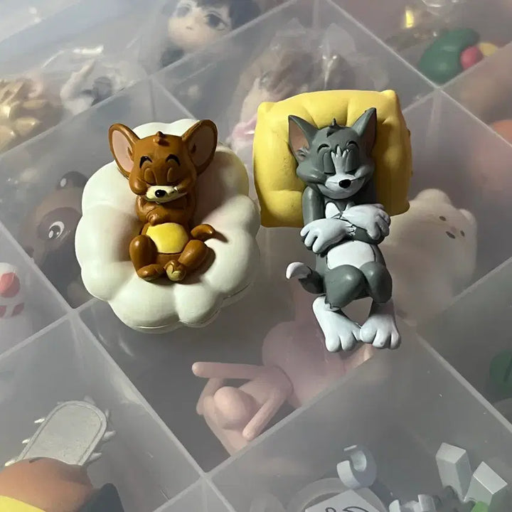 [BUNJANG] Tom and Jerry Sleepy Collection Gacha Set / [세트] 톰과 제리 잠꾸러기 컬렉션 톰 제리 가챠