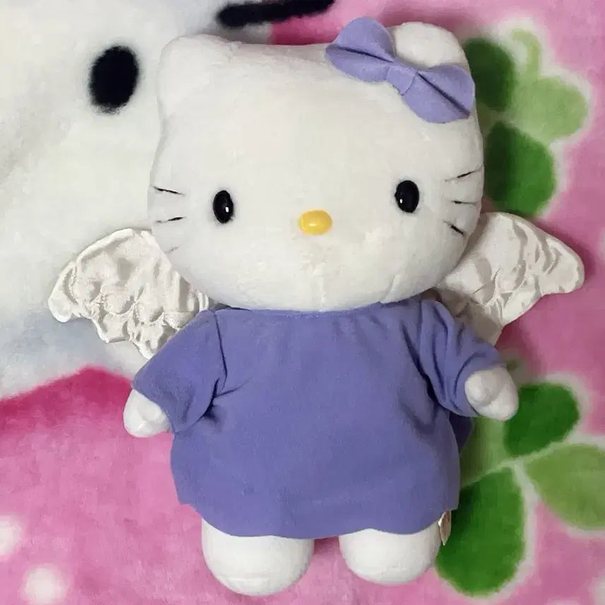 [BUNJANG] Sanrio Classic Angel Kitty Doll 30cm / 고전키티 인형 엔젤키티