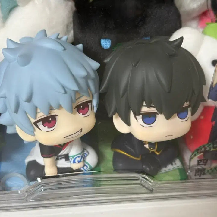 [BUNJANG] Gintama Sakata Gintoki &amp; Hijikata Toushiro Look Up Figure Bundle Set with Cushion / (일괄) 은혼 룩업 사가타 긴토키, 히지카타 토시로 룩업 방석 포함 일괄