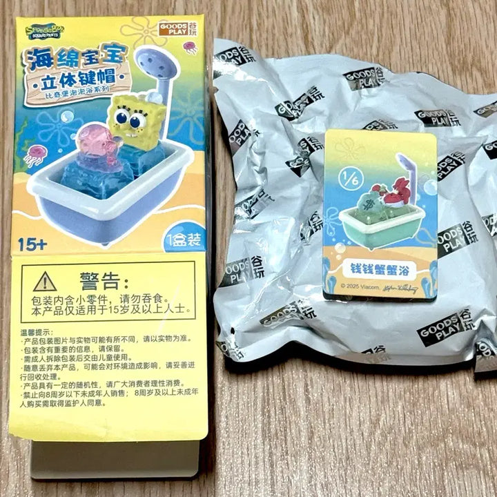 [BUNJANG] SpongeBob SquarePants Mr. Krabs Keycap Figure / 스폰지밥 키캡 피규어 키보드 꾸미기 집게사장 피규어 미개봉 새상품