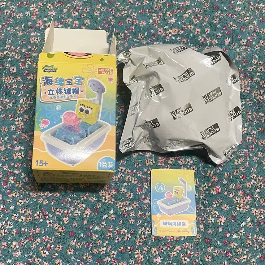 [BUNJANG] SpongeBob SquarePants Bikini Bottom Bubble Bath Keycap / 스폰지밥 키캡 비키니시티 버블 목욕 욕조 키캡