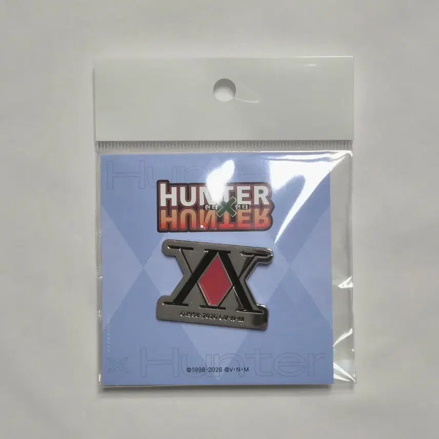 [BUNJANG] Hunter x Hunter Collaboration Cafe Metal Badge / (새제품) 헌터헌터 콜라보카페 금속 뱃지