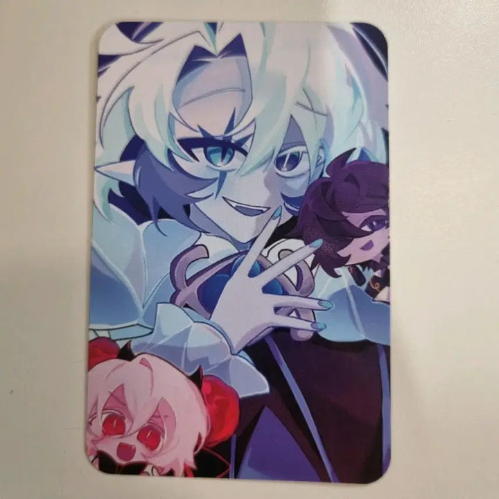 [BUNJANG] Cookie Run Shadow Milk Cookie Kurajo Photocard / 쿠키런 비공굿 쉐밀 구라조 포토카드 쉐도우밀크