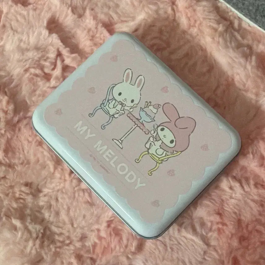 [BUNJANG] Vintage My Melody Memo Tin Case / [고전] 마이멜로디 메모 틴케이스