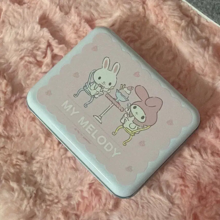 [BUNJANG] Vintage My Melody Memo Tin Case / [고전] 마이멜로디 메모 틴케이스