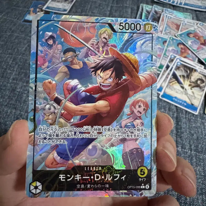 [BUNJANG] One Piece Card Game OP15-098 Luffy Leader Parallel / 원피스카드 15탄 OP15-098 루피 리더 페레 판매합니다
