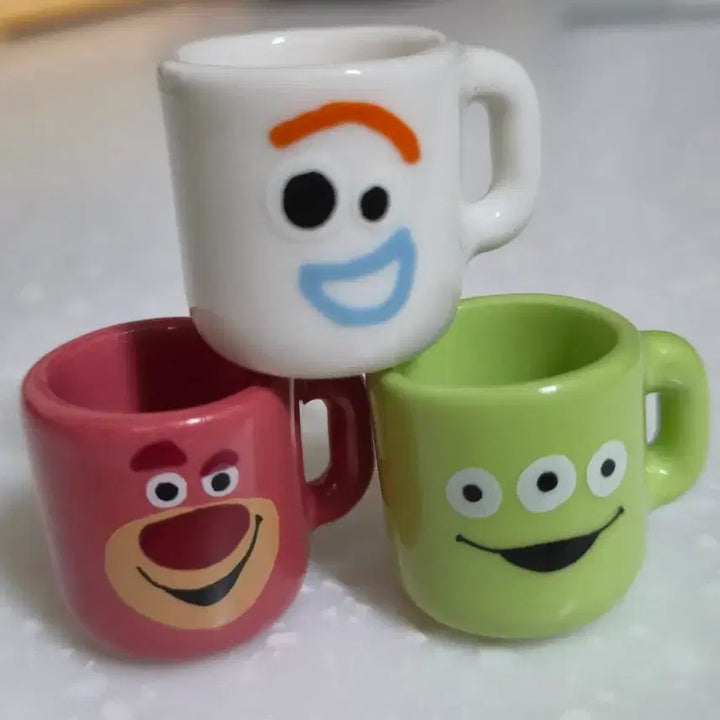 [BUNJANG] Disney Pixar Toy Story Mini Ceramic Mugs Bundle Set / 토이스토리 미니 도자기 머그컵 일괄