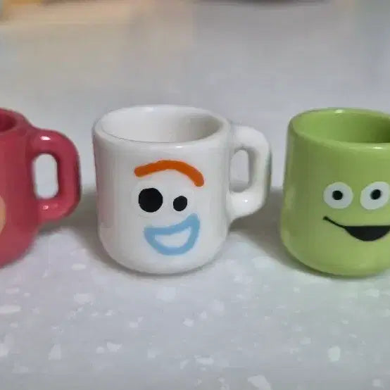 [BUNJANG] Disney Pixar Toy Story Mini Ceramic Mugs Bundle Set / 토이스토리 미니 도자기 머그컵 일괄