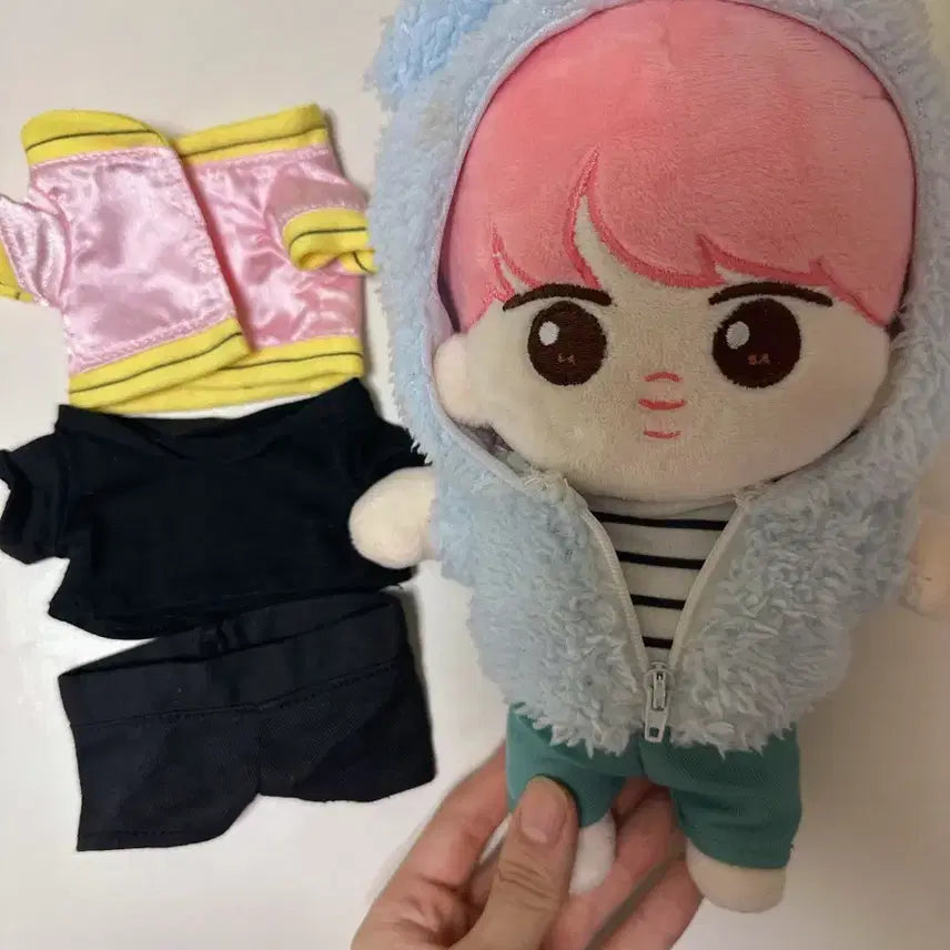[BUNJANG] BTS Jimin 20cm "Spring Day" Doll Outfit Bundle Set / 방탄소년단 지민 봄날 솜인형 20깅