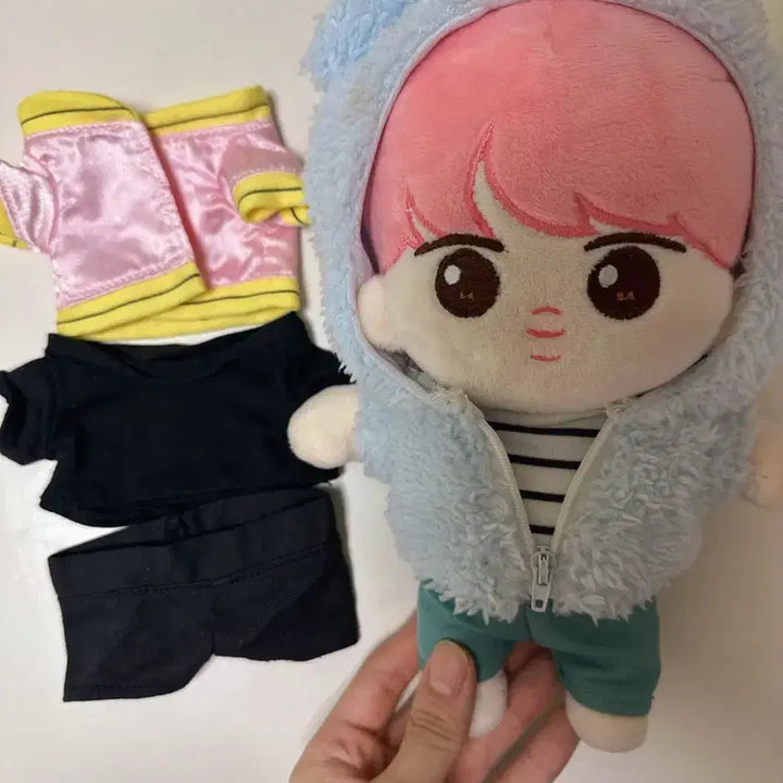[BUNJANG] BTS Jimin 20cm "Spring Day" Doll Outfit Bundle Set / 방탄소년단 지민 봄날 솜인형 20깅