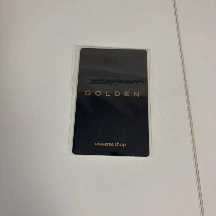 [BUNJANG] BTS Jungkook GOLDEN Weverse Shop POB Photocard / 방탄소년단 정국 bts jungkook 골든 위버스샵 특전 포토카드